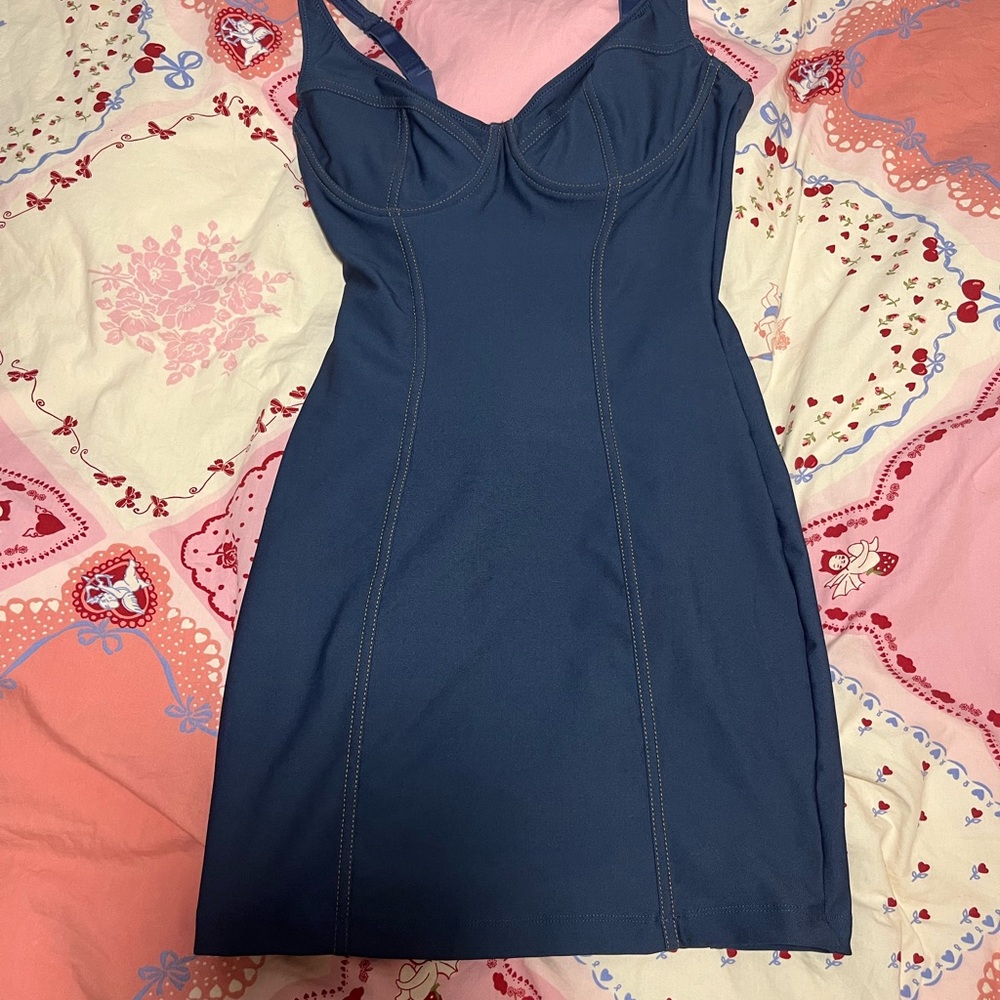 denim dress